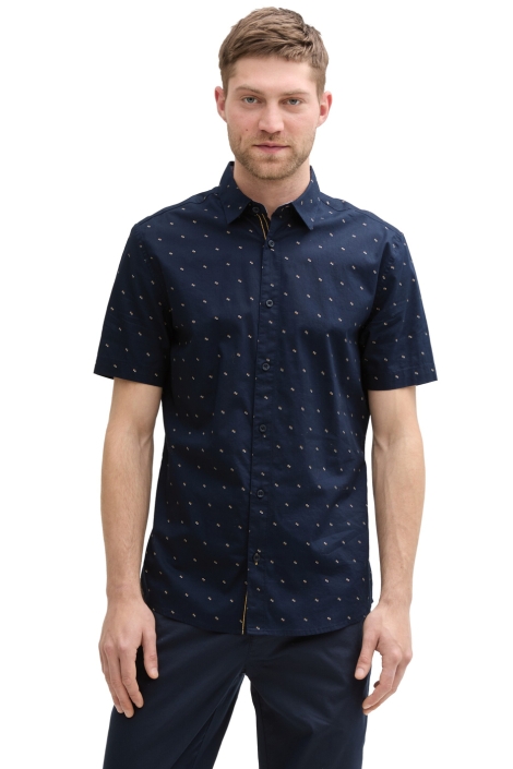 Tom Tailor fitted printed shirt
